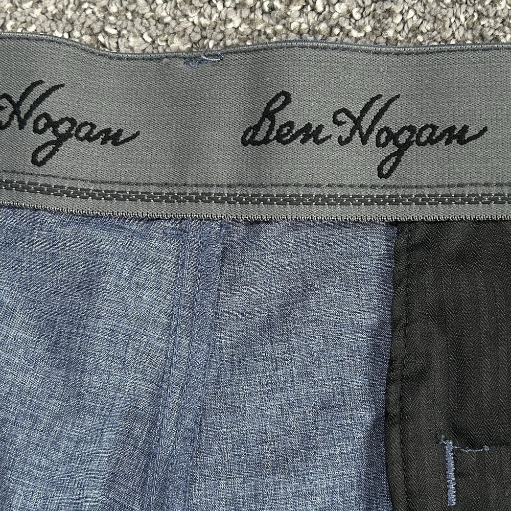 Ben Hogan Performance Active Flex Golf Shorts - Light Blue - Men's 44 - Picture 2 of 6